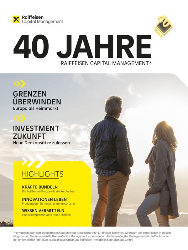 40 Jahre Raiffeisen Capital Management