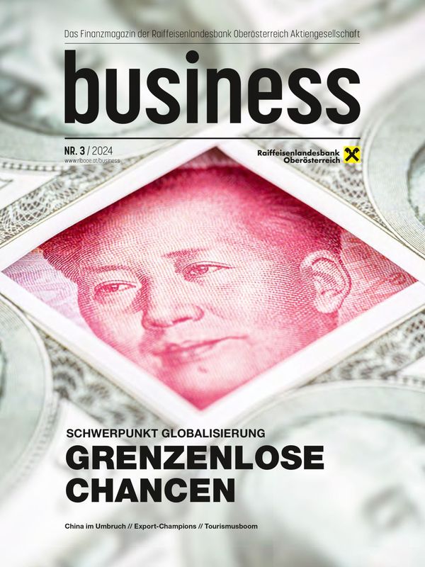 business Finanzmagazin Raiffeisen OÖ